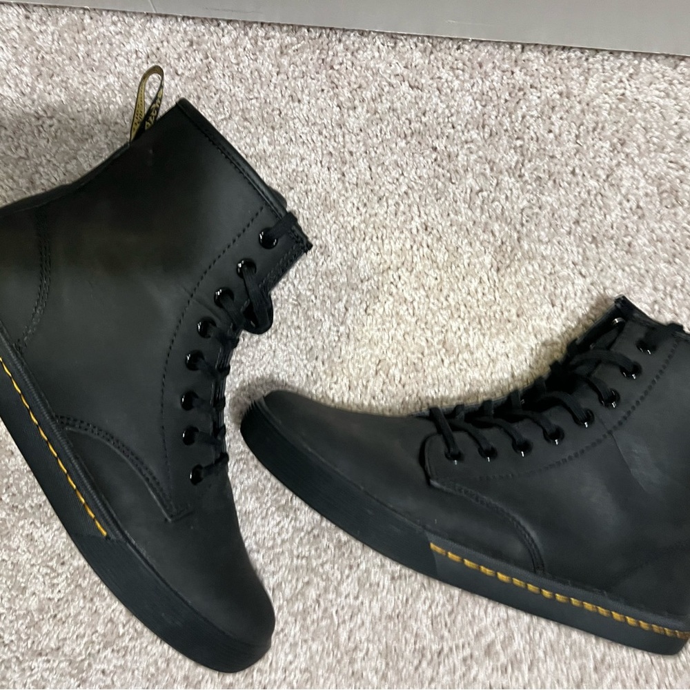 Doc Martens - Sheridan - matte black - Boots - 8